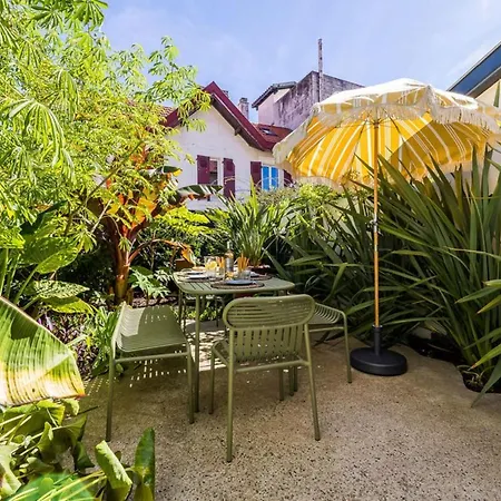 Jungle Keyweek Townhouse With Terrace And Garden * Biarritz